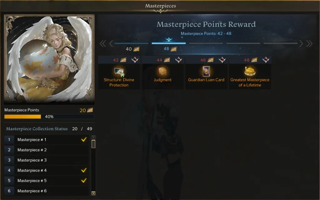 Lost Ark Masterpiece Rewards