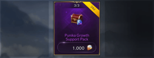 Punika Growth Support Pack Removed