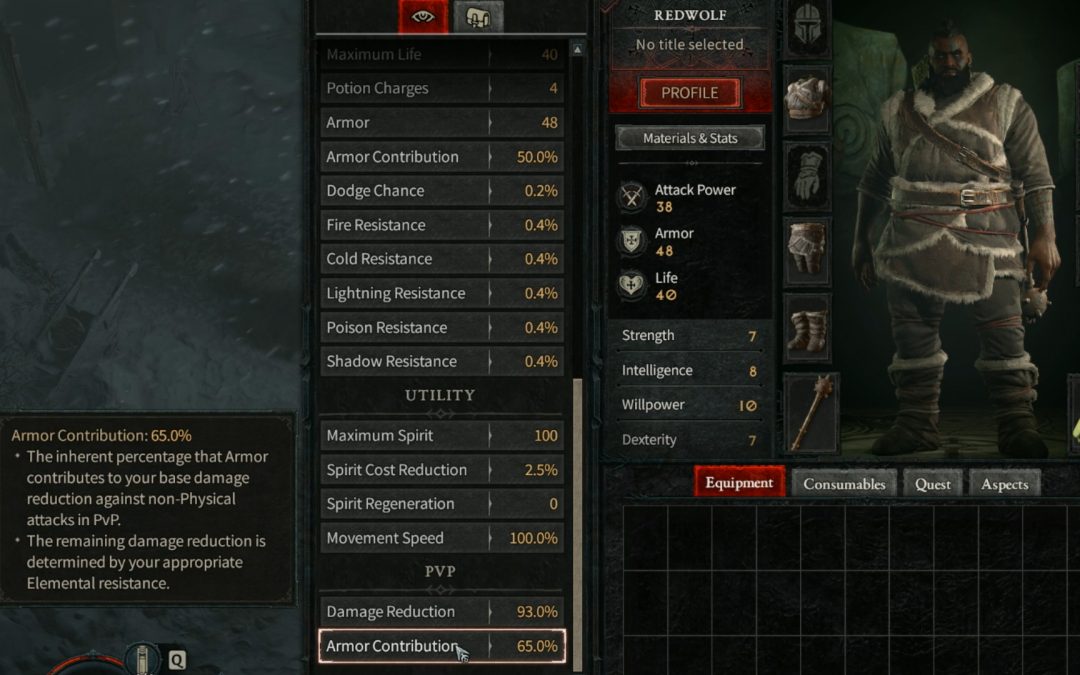 Diablo 4 Stats Guide