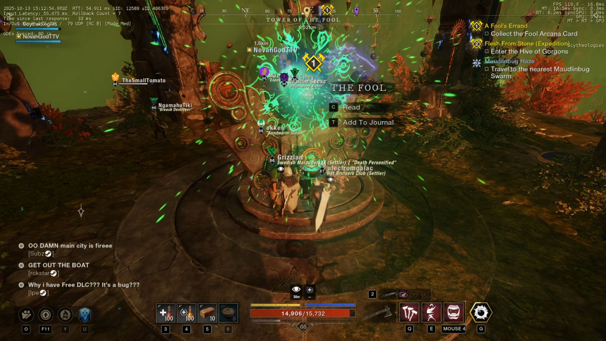 all arcana card locations fool