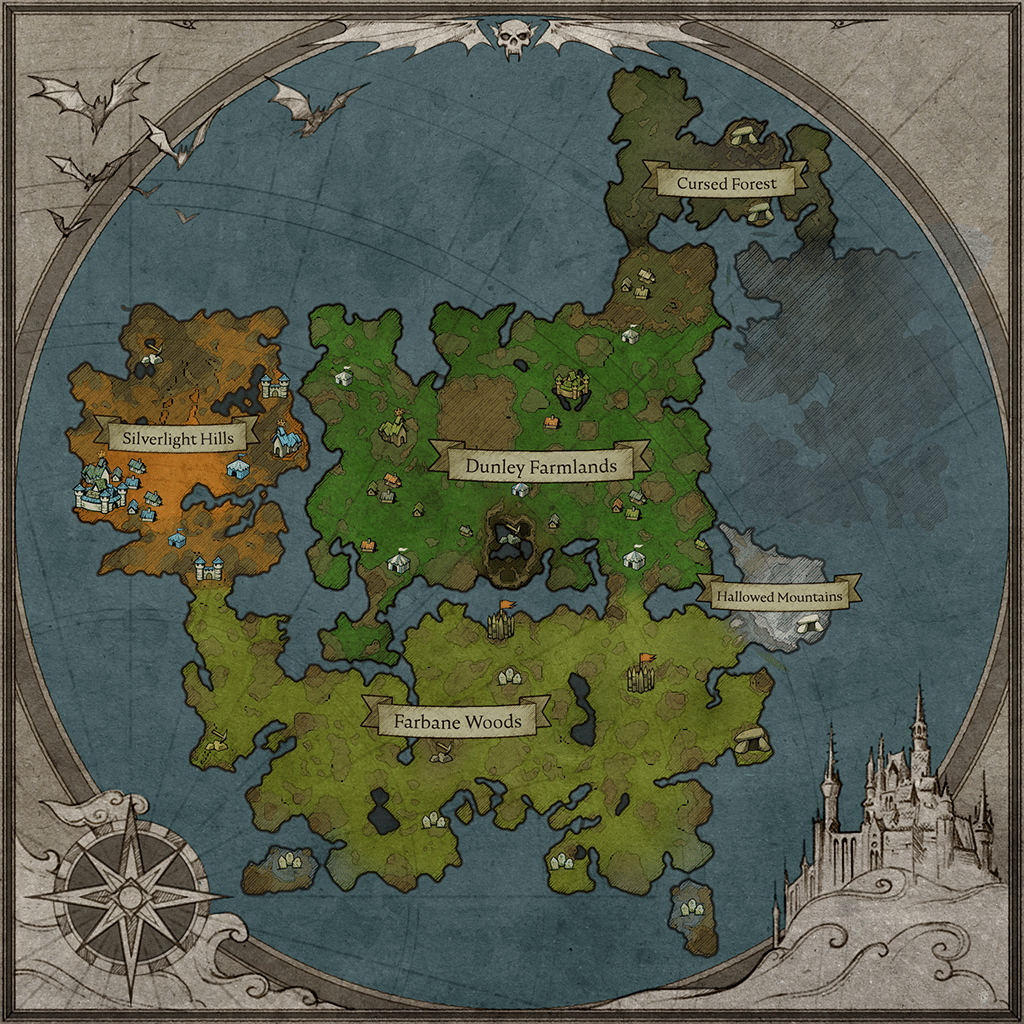 V Rising Map
