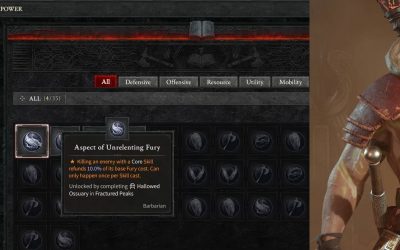 Diablo 4 Barbarian Aspects Guide