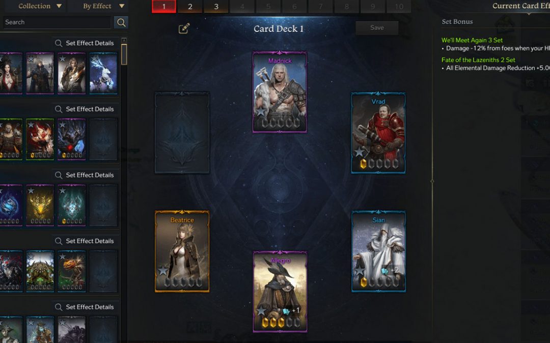 Lost Ark Card System Guide