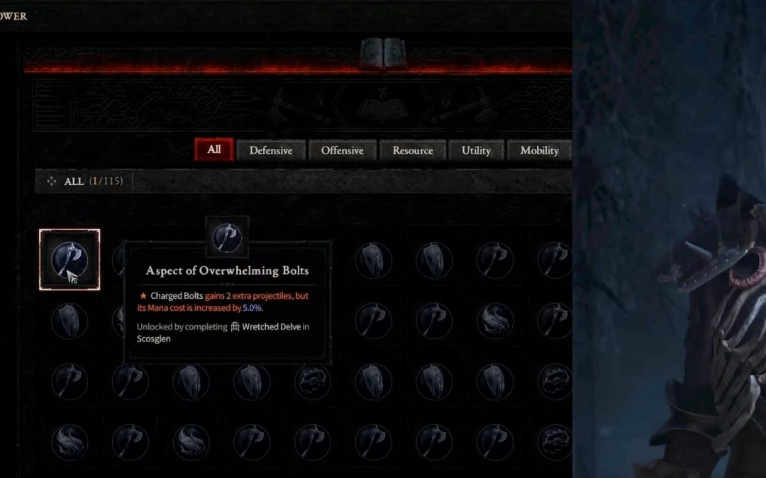 Diablo 4 Necromancer Aspects Guide