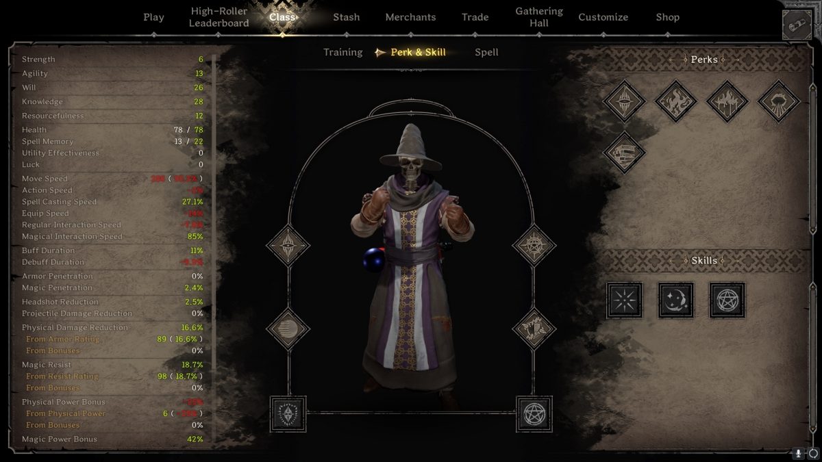 Dark and Darker - Best Wizard build