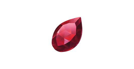 Cut Pristine Ruby new world