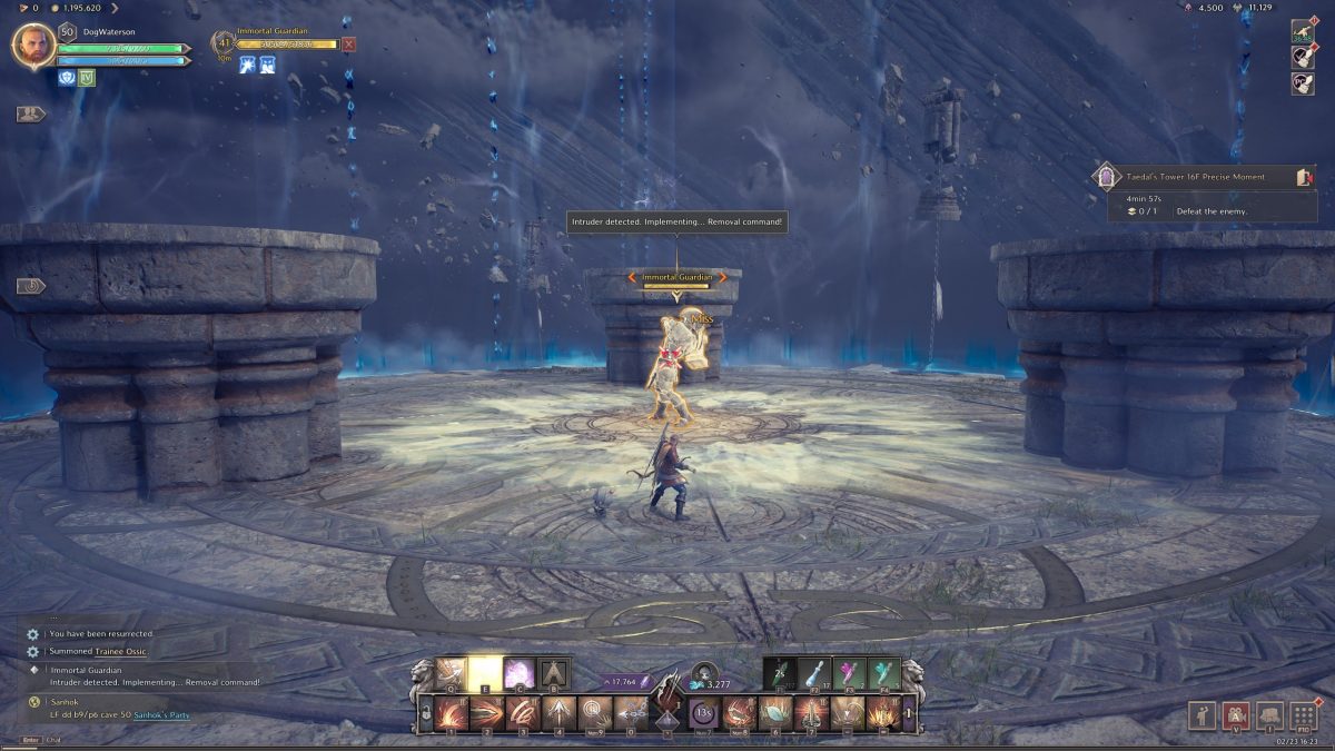 Taedal's Tower Floor 16 - Precise Moment