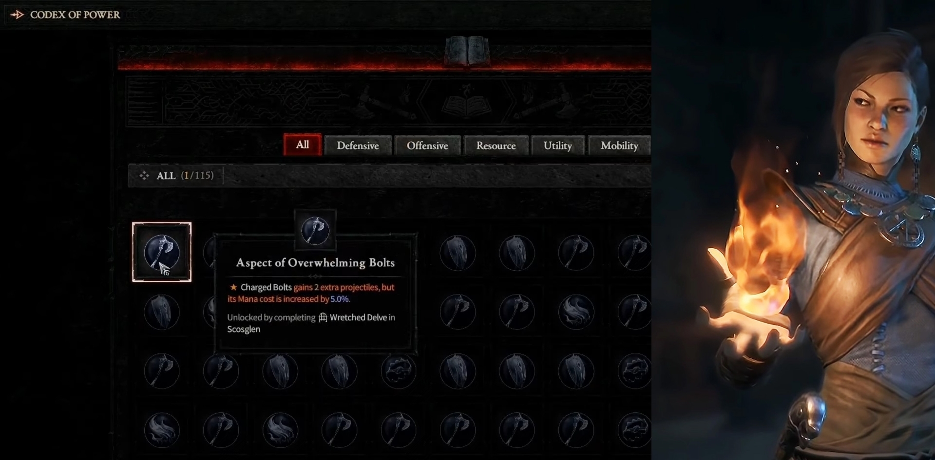 Diablo 4 Sorcerer Aspects Guide Featured