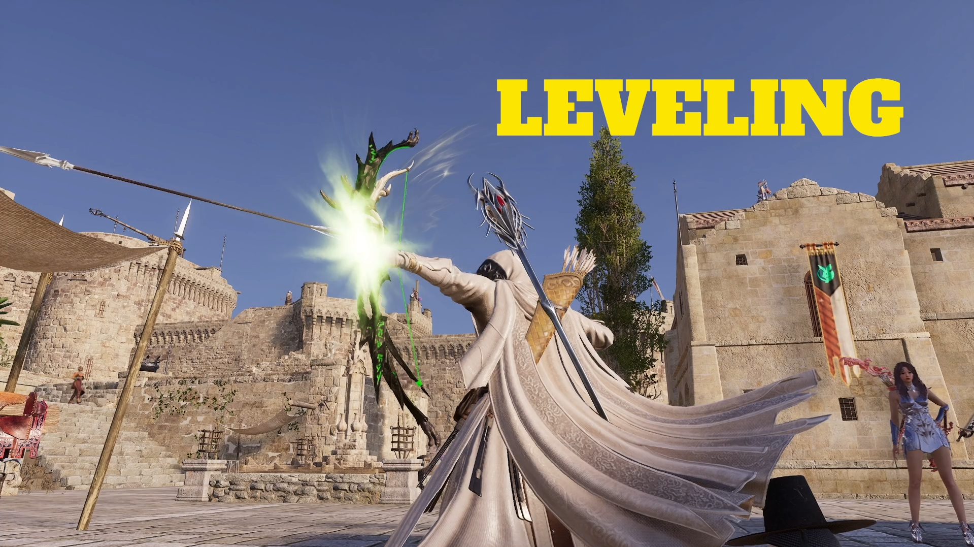 bow staff leveling build guide featured img