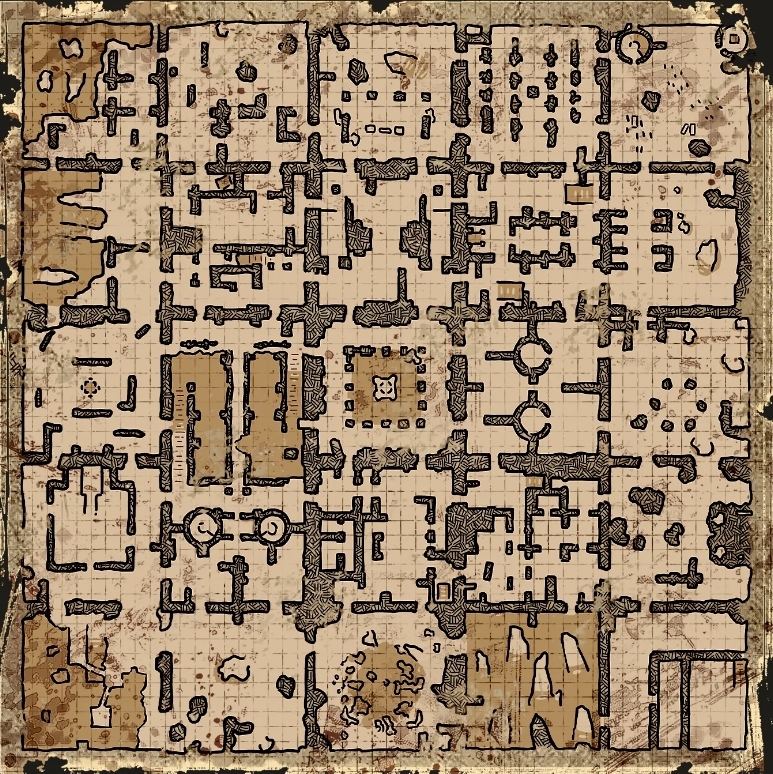 dark and darker ruins guide map image