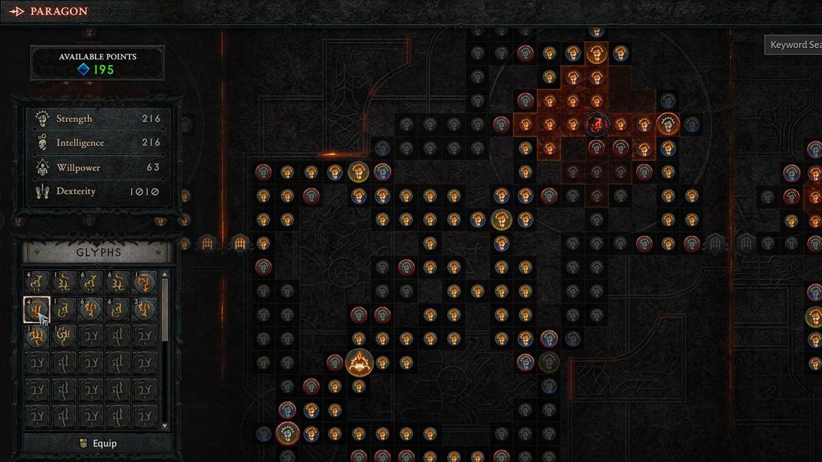 Diablo 4 Paragon Board StudioLoot