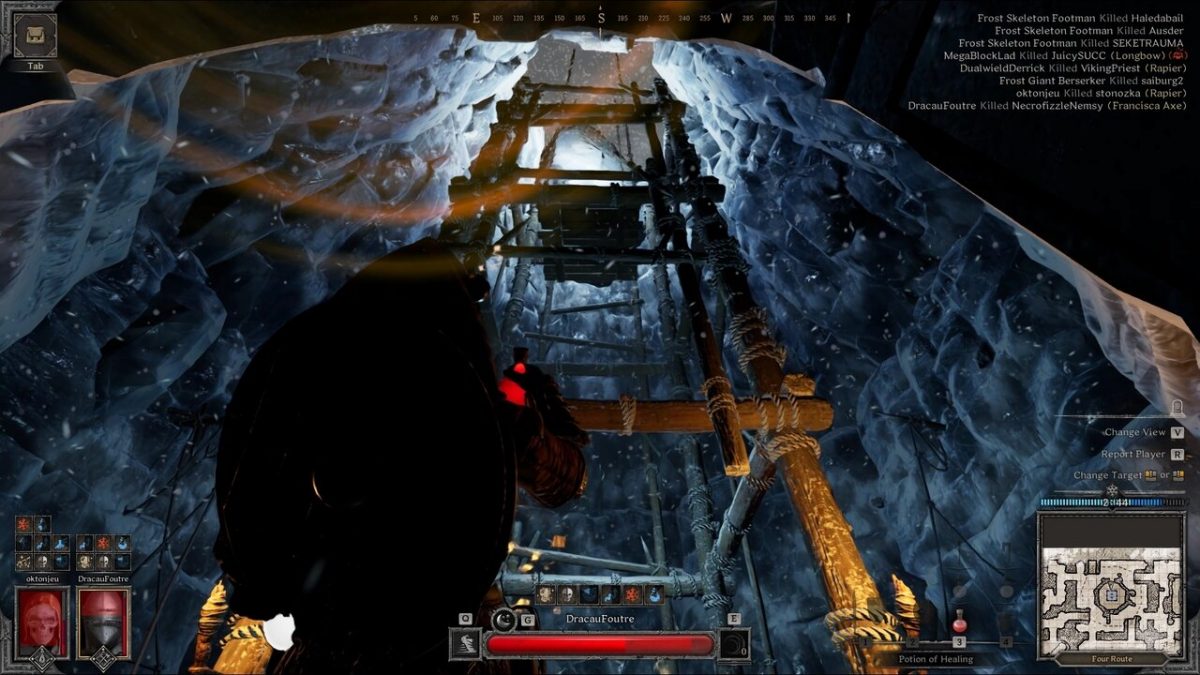 dark and darker ice cavern elevator