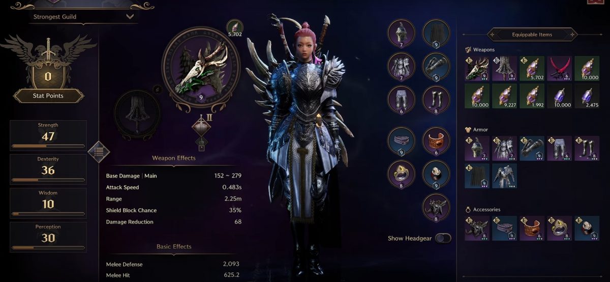 Throne and Liberty Stats Guide stat image